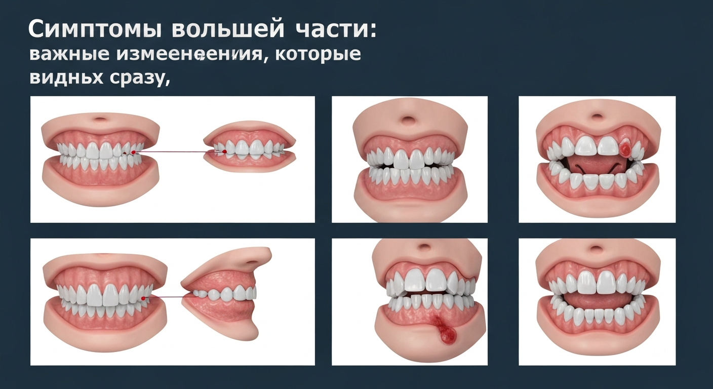 Симптомы волчьей пасти: важные изменения, которые видны сразу